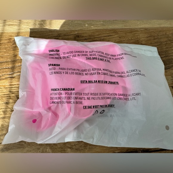 SOLD OUT~NEW IN POLY Skims Shine Swim Tanga Bikini Bottom ~ Taffy ~ large 💕 - Picture 10 of 10